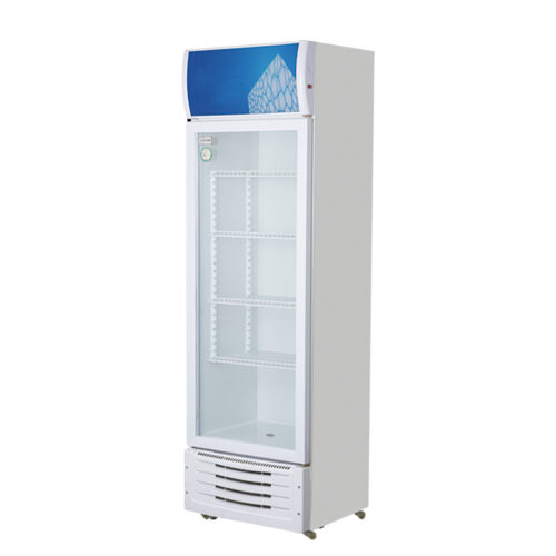 Commercial Single Door Vertical Glass Door Refrigerator
