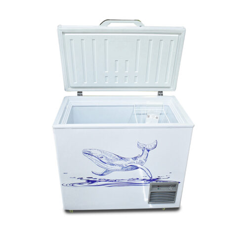 Single Door Deep Frozen Chest Freezer Horizontal Refrigeration Equipment