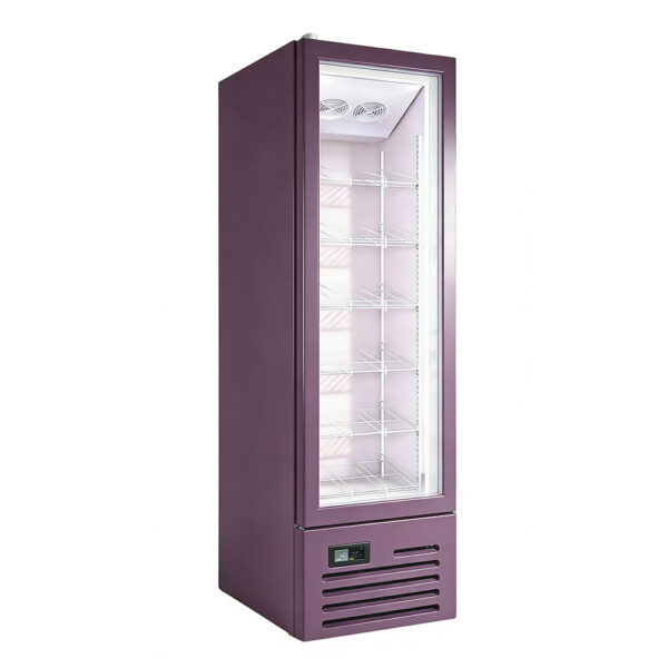 Commercial Fridge Upright Glass Door Supermarket Display Cooler Beverage Freezer