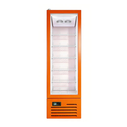 400L Refrigerator Refrigerated Fresh Storage Display Cabinet with Deep Body Design and Large Capacity for Food and Beverage Use