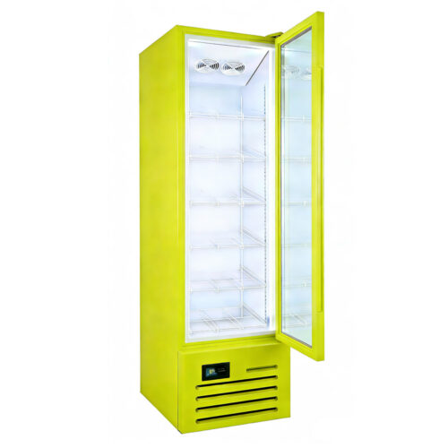 Single-Temperature Decorative Beverage Refrigerator Drawer Modern Style Beverages Display Cabinet