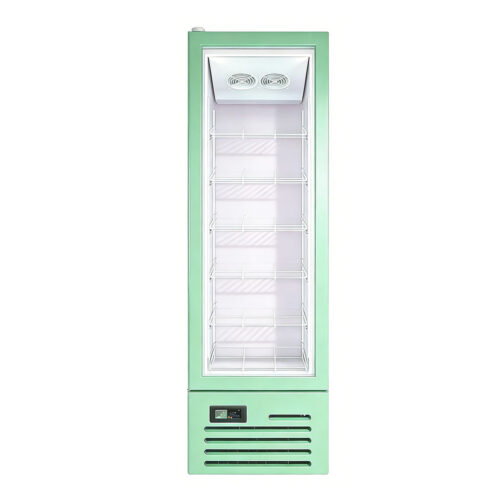 Commercial Supermarket Display Cooler Glass Door Refrigerator Upright Beverage Freezer