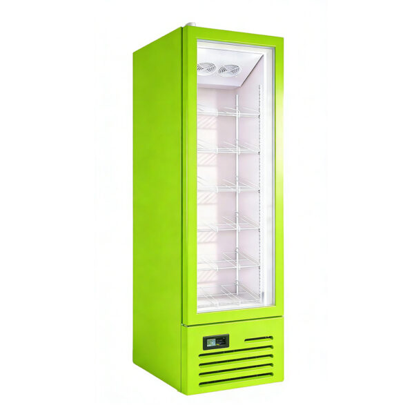 Single-Temperature  Display Freezer Direct Cooling Mode for Coffee Shop Bar & Refrigerator Glass Door Display