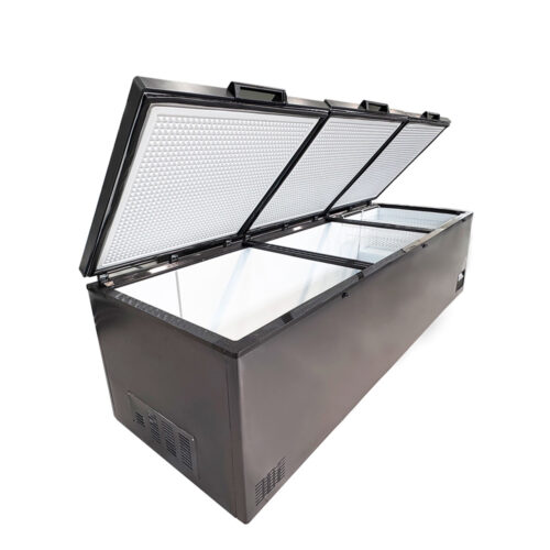 Supermarket Frozen Food Deep Freezers Horizontal Display showcase Freezer Ice-Cream Deep Freezer