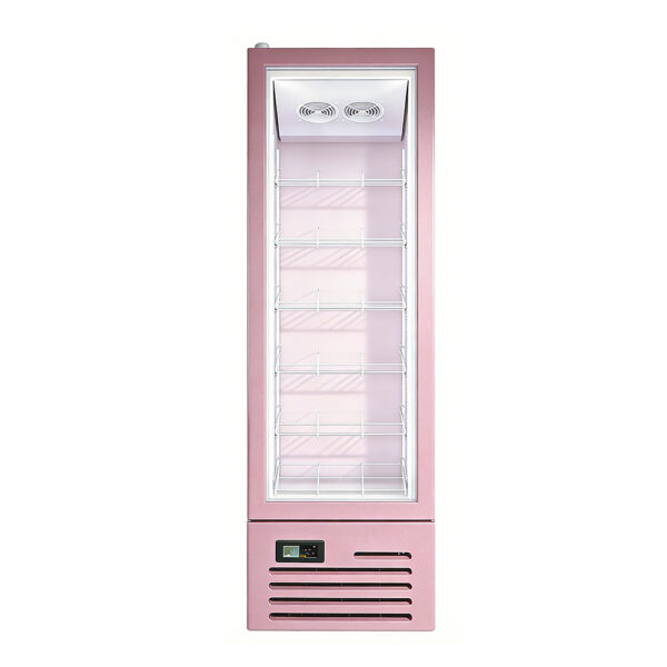 Glass Door Refrigerated Cabinet Digital Display Single-Temperature Direct Refrigeration Equipment