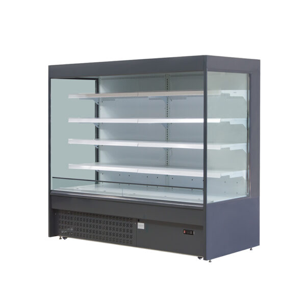 OEM/ODM Supermarket Open Multideck Cooler Refrigeration Equipment Commercial Chiller for Fresh Vegetables and Fruits