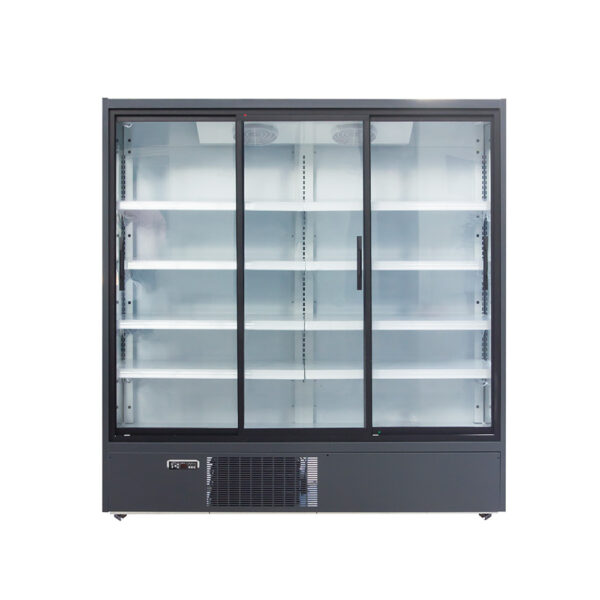 Supermarket Commercial Chiller Open Multideck Cooler Refrigeration Equipment for Fresh Vegetables and Fruits