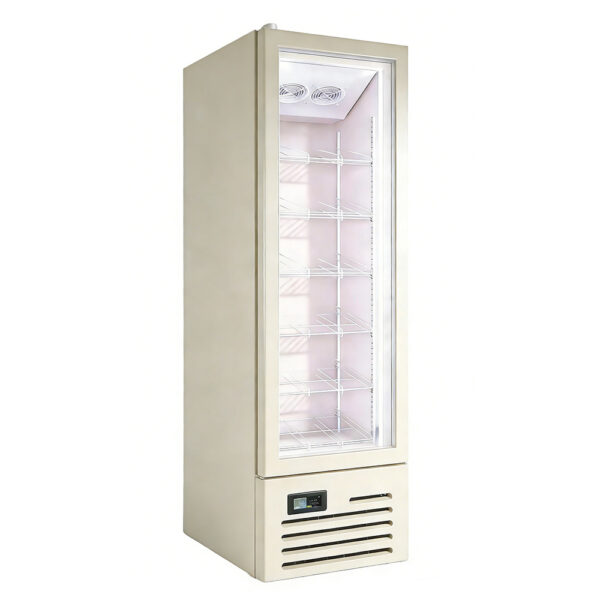 Commercial Cooler Upright Display Freezer with Glass Doors Refrigerator