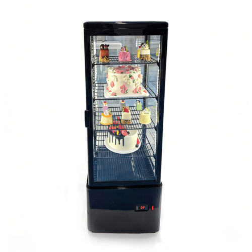 Curved Glass Door Cake Display Cabinet Cooler Store Fridge Freezers and Refrigerators for Cake for Store Climate
