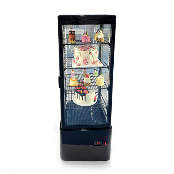 Curved Glass Door Cake Display Cabinet Cooler Store Fridge Freezers and Refrigerators for Cake for Store Climate