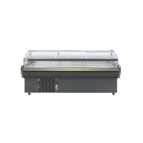 Deli Cooler Showcase for Supermarket: Commercial Cooked Food Fresh Meat Display Cabinet, Wholesale Refrigeration Gear