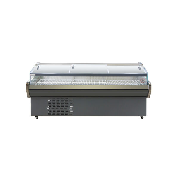 Deli Cooler Showcase for Supermarket: Commercial Cooked Food Fresh Meat Display Cabinet, Wholesale Refrigeration Gear