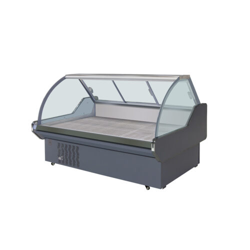 Commercial Cooked Food & Fresh Meat Display Cabinet  Supermarket Deli Cooler Showcase Wholesale Refrigeration Equipment