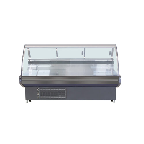 Commercial Refrigeration Equipment Wholesale Supermarket Deli Cooler Showcase, Cooked Food Fresh Meat Display Cabinet